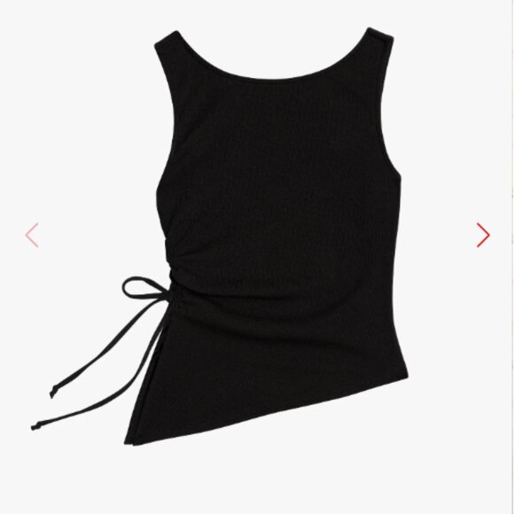 Lisa Says Gah Tops - Erin Tank Lisa Says Gah BLACK